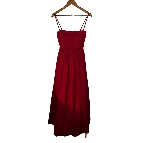 Reformation Kastoria Dress Hot Pink size 2 NWT - Picture 3 of 10